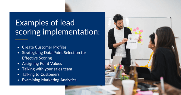 Examples of lead scoring implementation