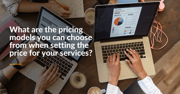 Pricing models for services