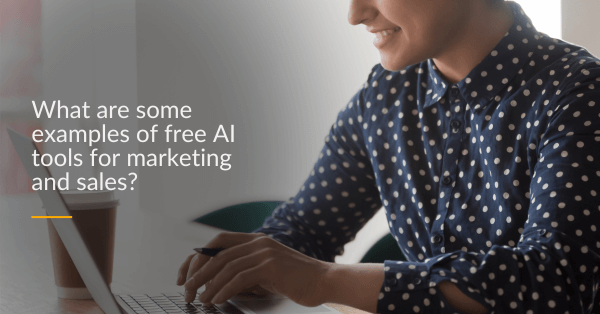 AI tools for marketing and sales